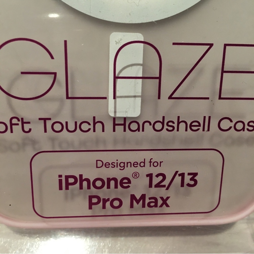 GLAZE soft touch hard shell case for iPhone 12/13 pro max compatible MagSafe